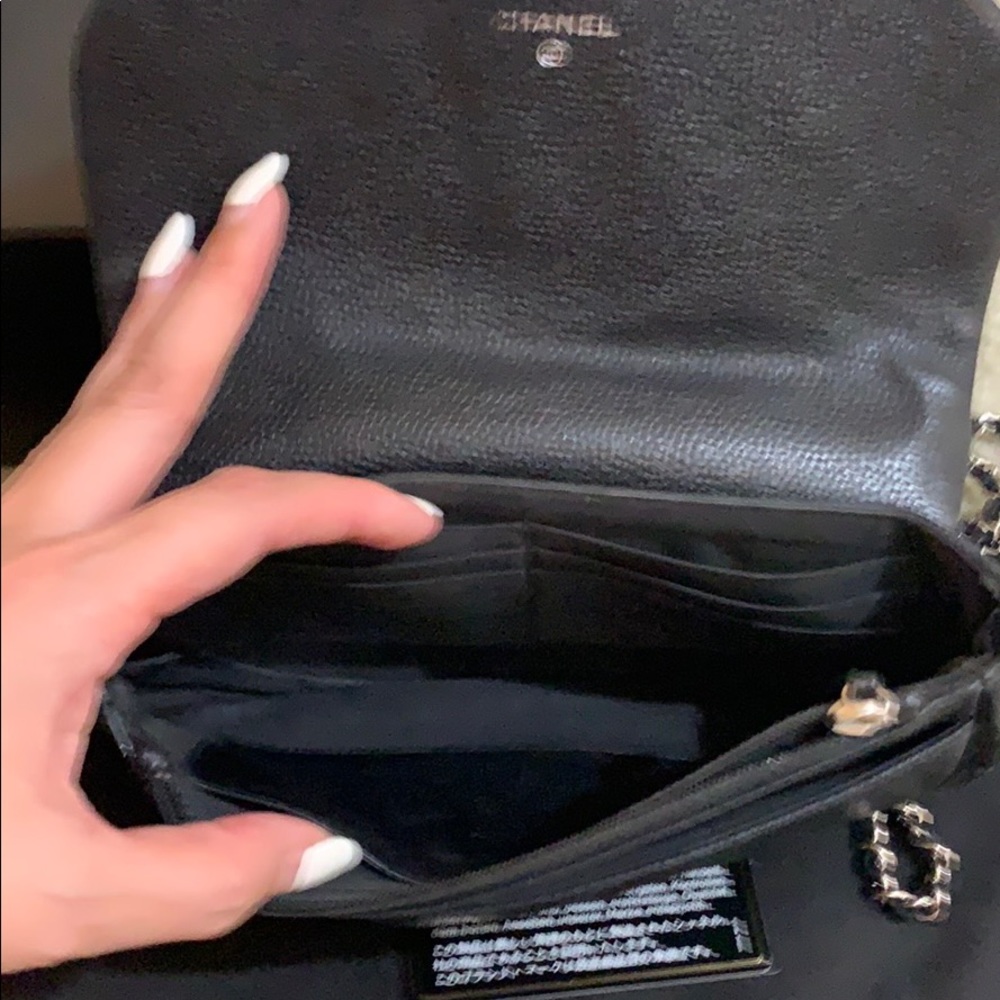 Sold!!! Chanel WOC Timeless CC leather Cross - Picture 6 of 8